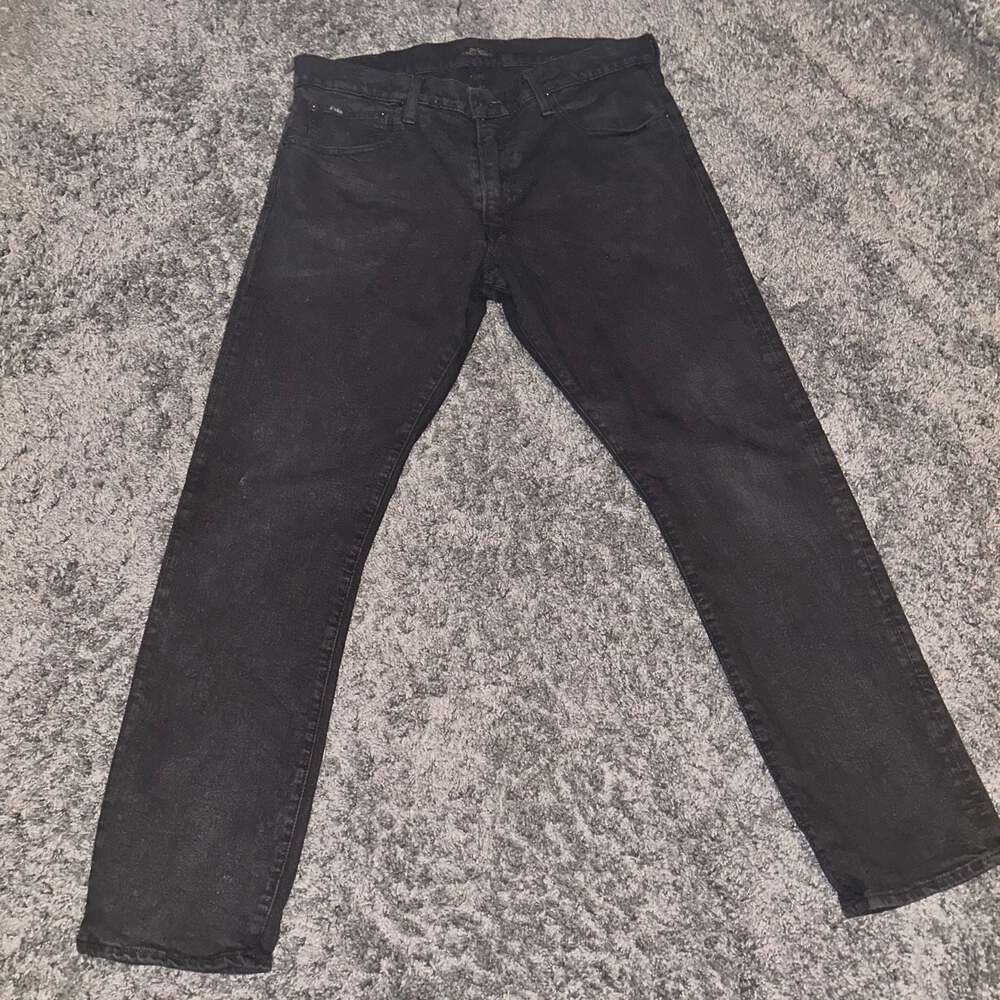 Polo Ralph Lauren Sullivan Slim Fit Black Jeans 34x30